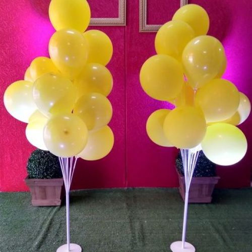 suporte varetas balão festa